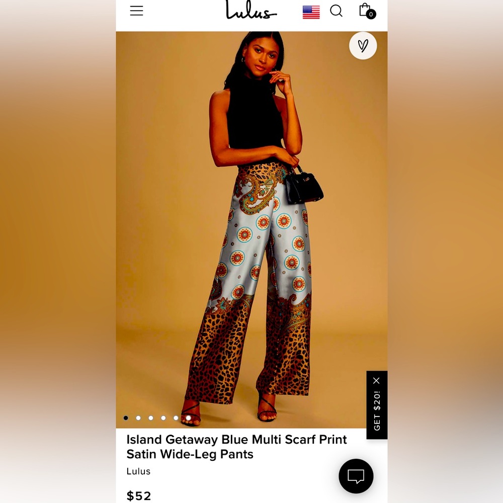 Beautiful, wide legged, Lulu pants. Brand new.